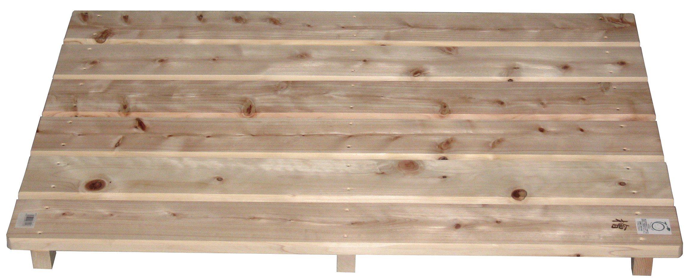 

Hoshino Heavy-Duty Hinoki Slatted Floor, 6 Widths