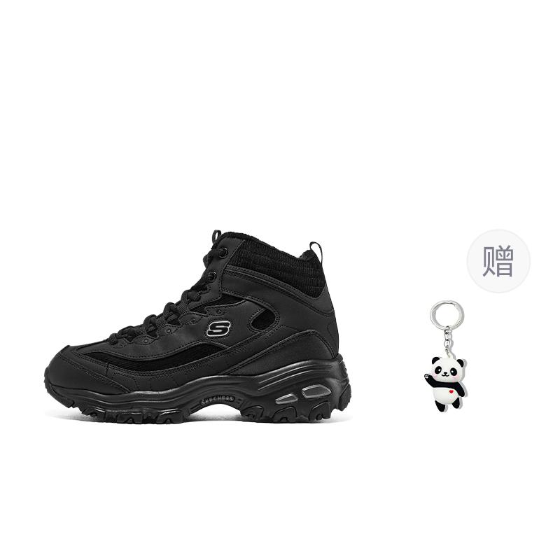 Skechers DLites 1.0 'Nero' Donna 167569-BBK