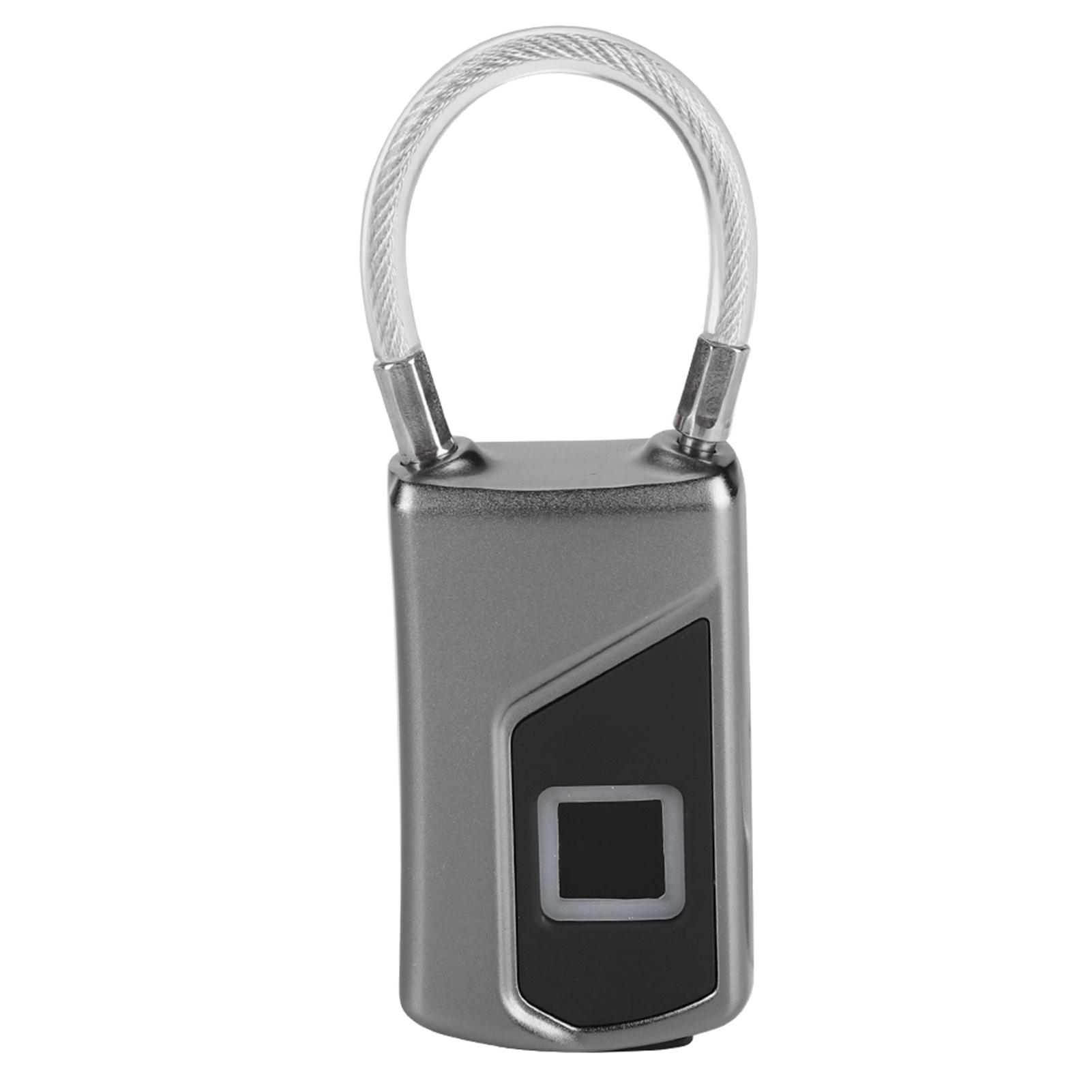 

Smart Fingerprint Recogonizer Padlock Semiconductor Fingerprint Induction Lock