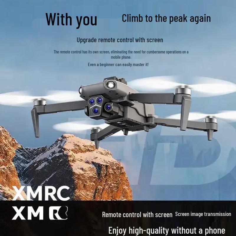 M16 Brushless Drone with Obstacle Avoidance & Screen Control for Professional Aerial Photography, Foldable Design