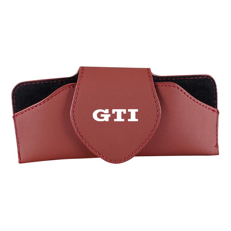 Hijk1 Volkswagen Car Sunshade Eyewear Case Sunglasses Bag For VW GTI Golf Phaeton Tiguan Passat Polo Car Interior Accessories Keychain
