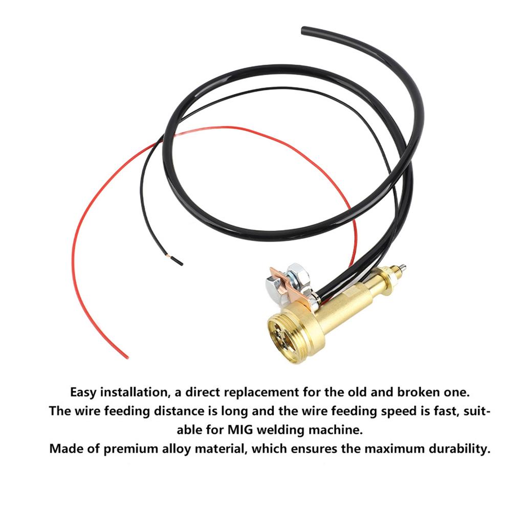 MIG-Schweißpanel-Buchse, Euro-Anschluss, Zentraladapter, Ersatz-Umrüstsatz