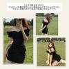 AQUA Marine Tight Casual Shows Off Perfect for Nights Parties Off-the-Shoulder Dress, Black, Mini, Skirt, Dress, Instagrammable, Cute, Sexy,