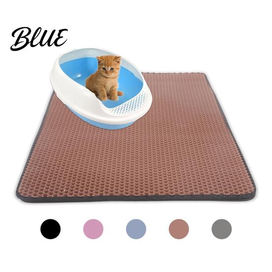 Dual Layer Waterproof Supply Mat Floor Cat Litter Honeycomb Non-Slip Pad Pet
