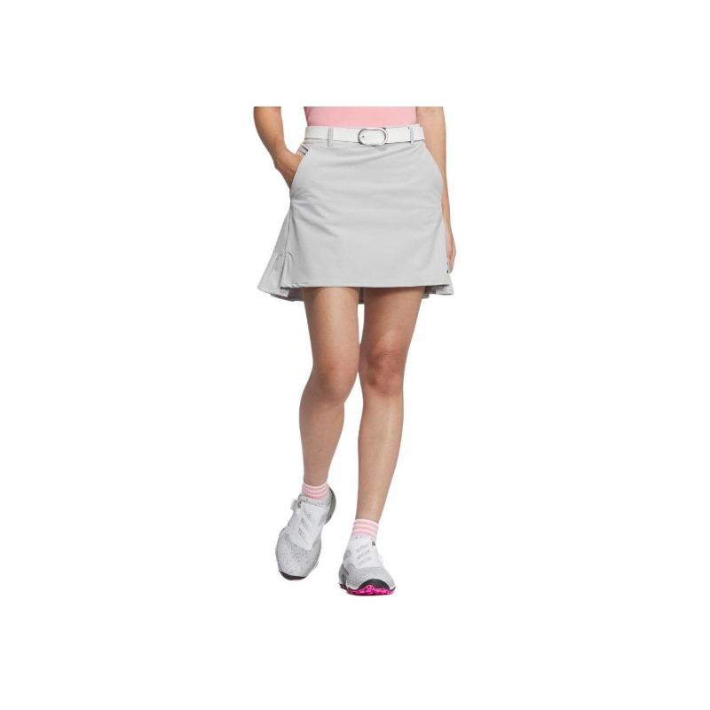 adidas Performance Damen Hellgrauer Golf Falten-Sportrock IS4747
