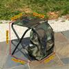 Portable Foldable Fishing Chair Stool Camping Backpack Oudoor Travel Shoulder Sport Tackle Bag Accessories 16.54''X12.6''