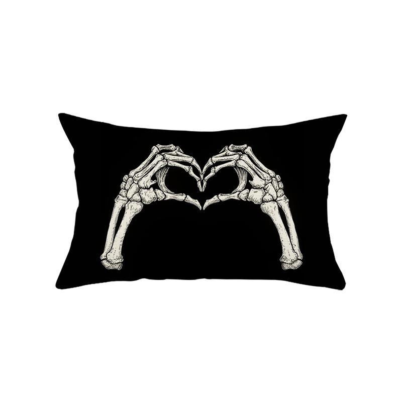 Halloween Printed Pillow Polyester Printed Home Living Room Sofa Decoration Cushion Cover Bedroom Cushion Cover