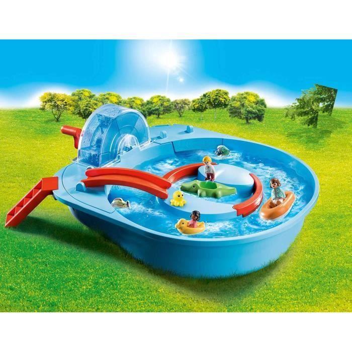 PLAYMOBIL 1.2.3 - 70267 - Parc aquatique - Mixte - Enfant - Matériaux mixtes - Multicolore - A partir de 18 mois