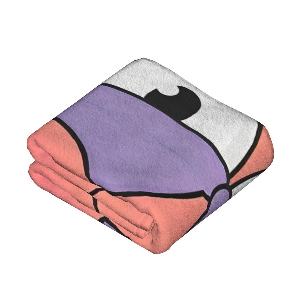 SpongeBobing Star Face Blankets Plush Awesome Soft Throw Blanket for Bedspread Winter