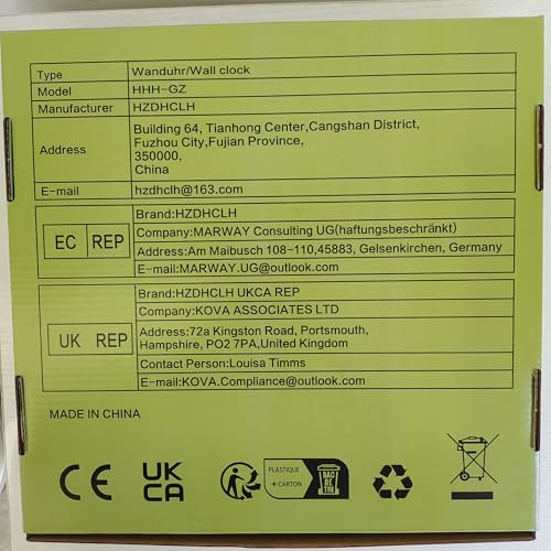 HZDHCLH Nástěnné hodiny, Nástěnné hodiny, Stylové, Tiché, Skandinávské (Růžový)…