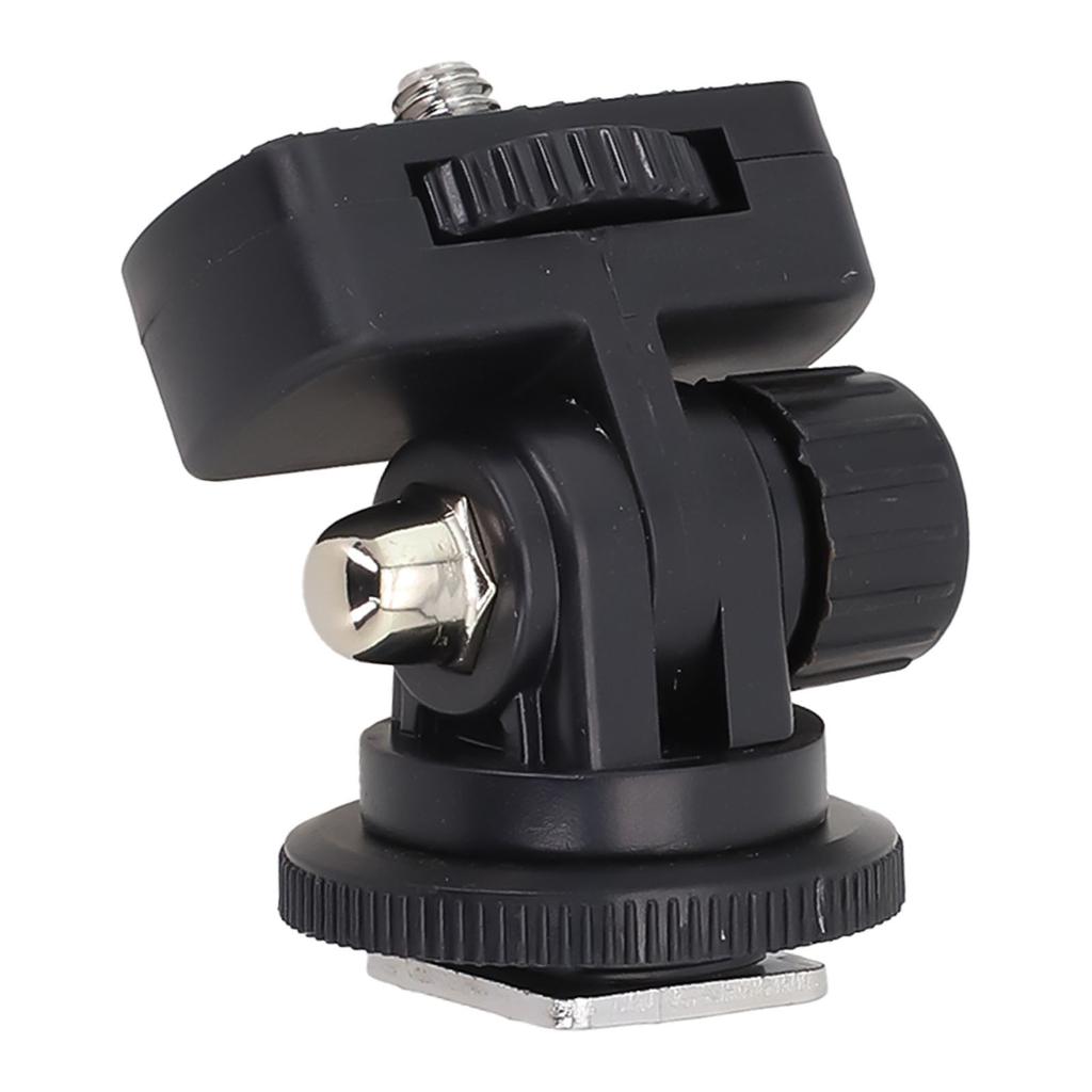 Plastic Hot Cold Shoe Base Mount 1/4 Screw Cold Shoe Mount Adapter For DSL RMirrorless Cameras Flash LED Light Monitor