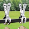 Heavy Duty Clothes Pins Reusable Stainless Steel Clips Beach Towel Clips  Home Storage