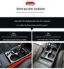 Volvo XC40 Interior Carbon Fiber Scratch & Kick Guard Stickers