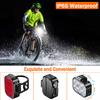 Bike Lights for Night Riding, Rechargeable Front Back Bicycle Lights, Waterproof IP65 Bike Headlight Tail Light LED Bike Lamp