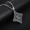 Damen Hexerei Edelstahl Choker Halsketten Vintage Amulette Schmuck Geschenk