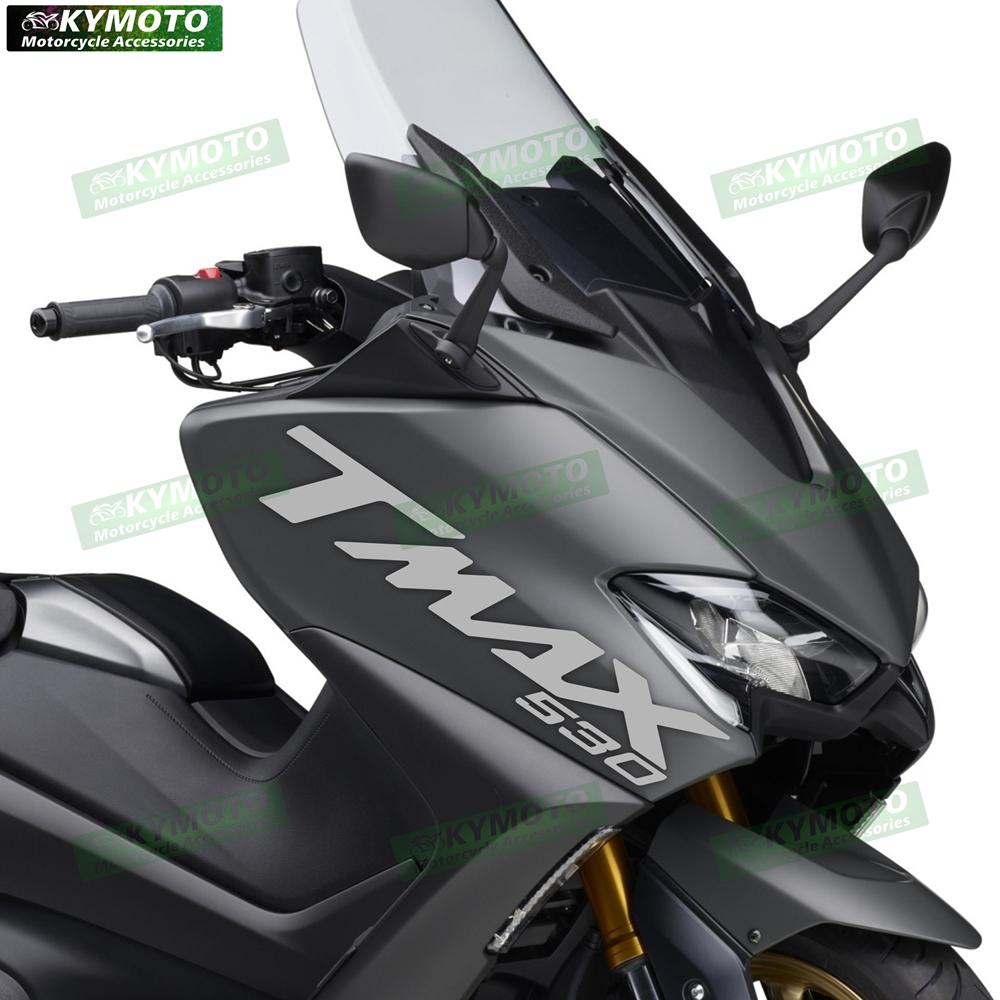 Per TMAX530 TMAX 530 accessori moto carrozzeria da corsa adesivi decorazione auto serbatoio carburante logo motore carena adesivi casco