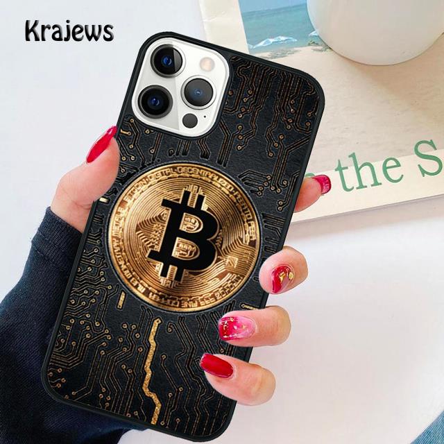 

Bitcoin BTC soft Phone Case Cover For iPhone 17 Air 16 15 14 plus 11 12 13 pro max coque Shell Fundas iPhone 13