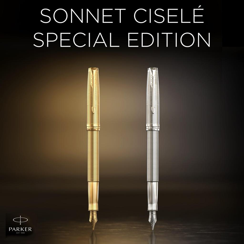 Parker Sonnet Shizure CT SE Fountain Pen, Fine Nib, 18-carat Gold Nib, 2209261