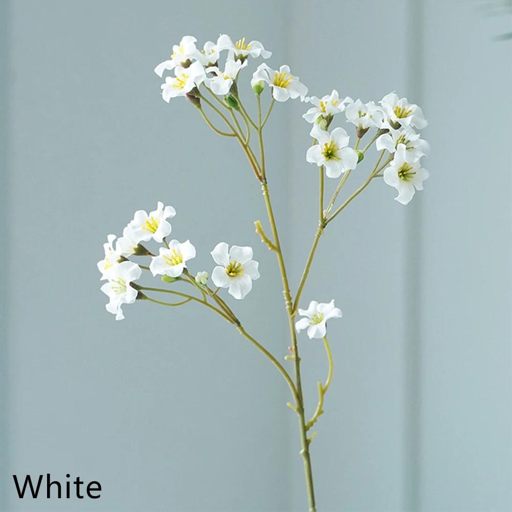 3 vidličky/kytice Umělá květina Hedvábí Chrpa Falešné květiny Umělé rostliny Dekorativní květiny Domácí dekorace Svatební dekorace