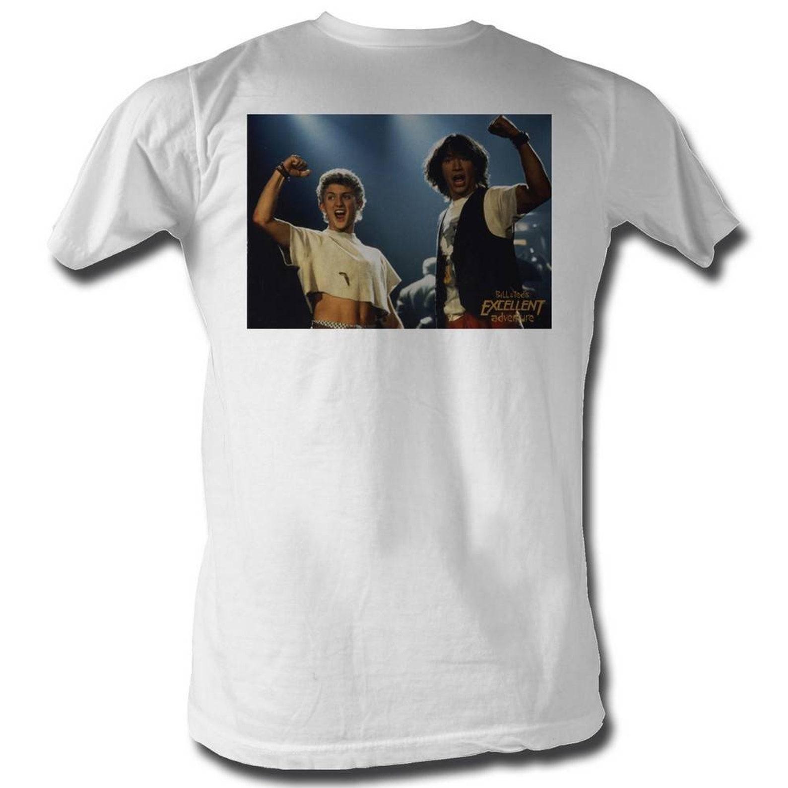 Bill and Ted White Adult T-Shirt 2XL