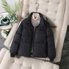 Women's Quilted Puffer Jacket Casual Baggy Zip Up Padded Down Coat Winter Thick Warm