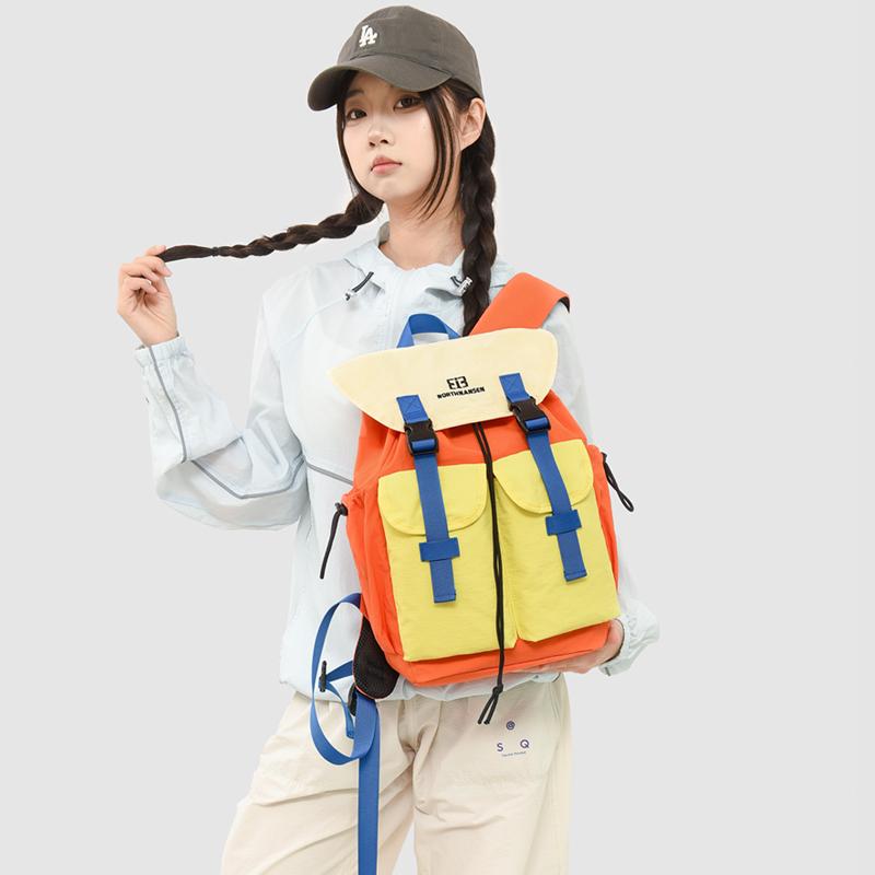Color Block Backpack Sport Lightweight Outdoor Backpack