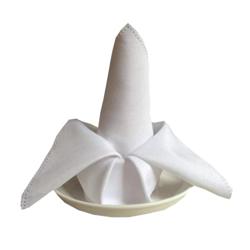 Square Satin Napkins Soft Silk Dinner Napkins Reusable Cloth Napkins Suitable For Weddings Dinners Restaurant Party Decorations
