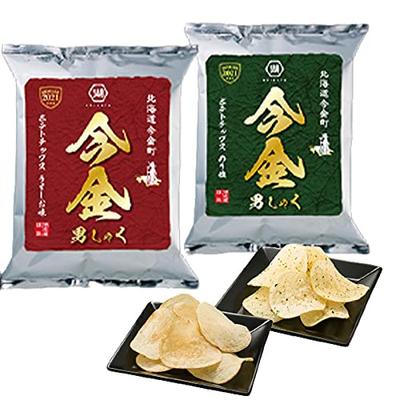 Koikeya Imakane Danshaku 2 Types of Potato Chips Set Usushio Nori Salt 1 Bag Each Hokkaido Imakane Town Limited Order