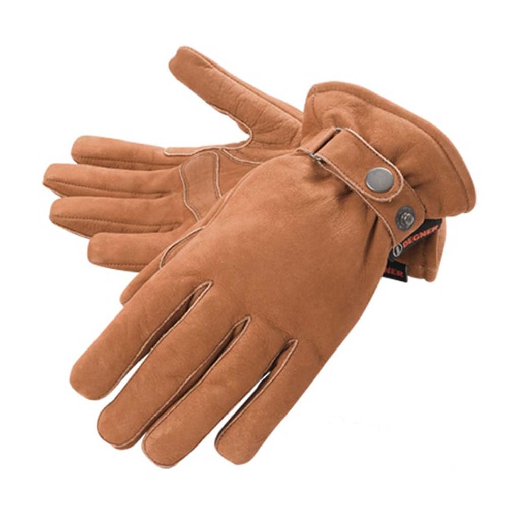 Degner Winter Waterproof and Breathable WG-11 Gloves, (M, Camel)