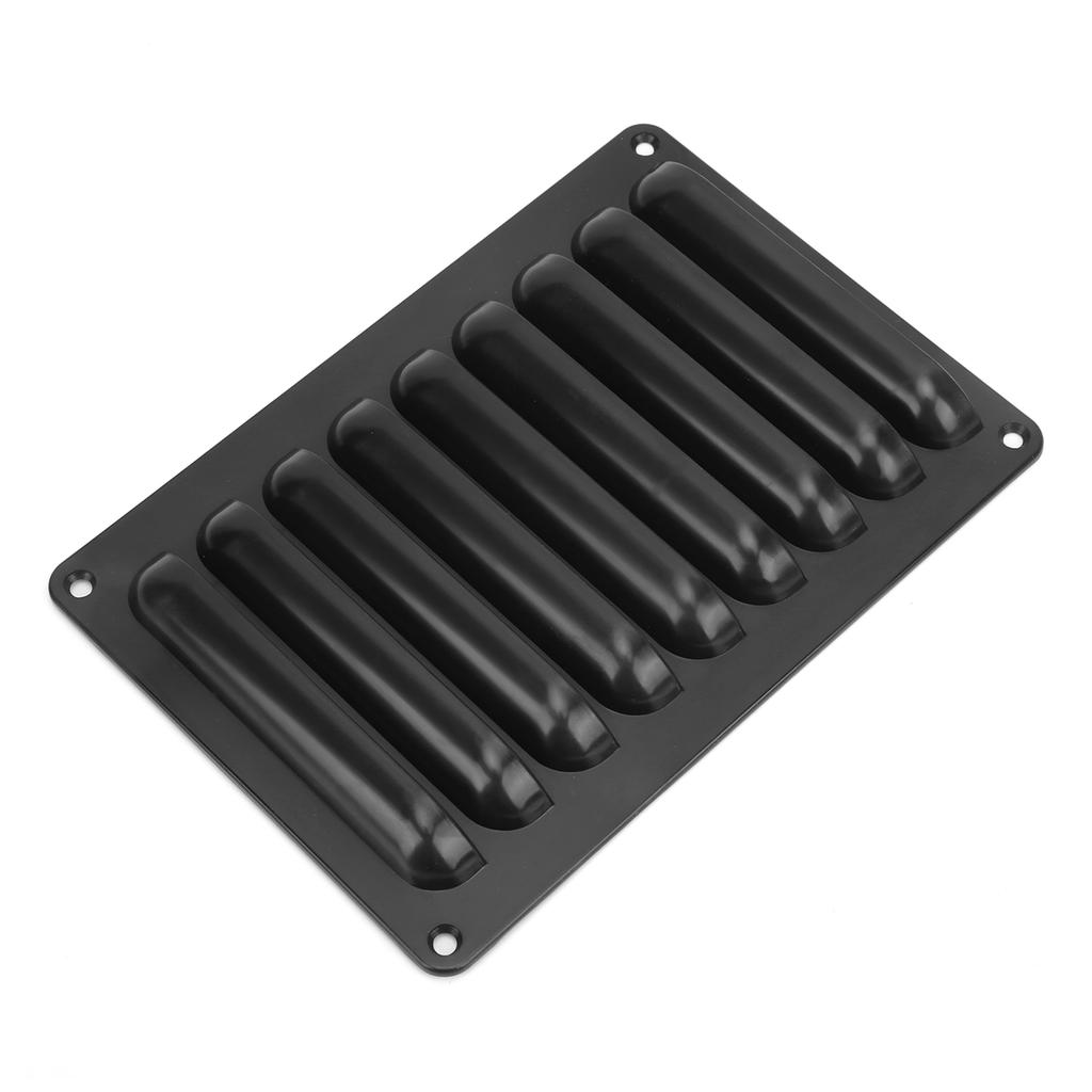 RV Grille Vent Panel M5 ABS Black Professional Exquisite Universal Accessories for Yacht Bus