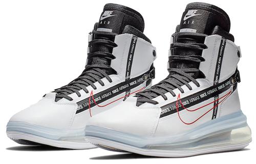 Nike Air Max 720 Saturn Λευκό Μαύρο Κόκκινο AO2110-100