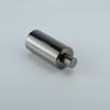 Gold Electroplated Black Hip Flask: 304 Stainless Steel, Cylindrical Baijiu Bottle, 1-2 Jin Maotai Style.