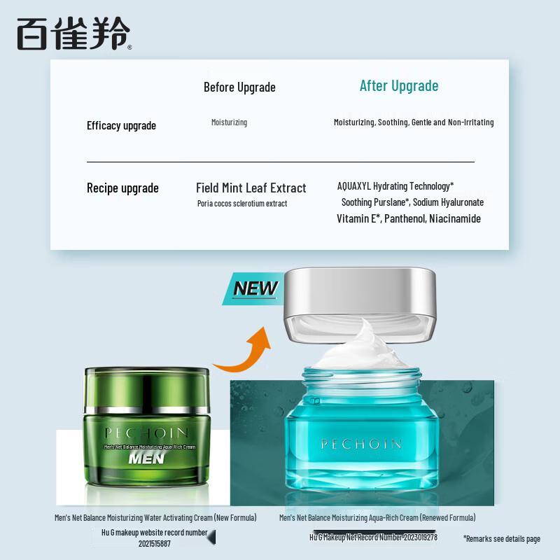 Pechoin Men's Hydrating & Moisturizing Face Cream