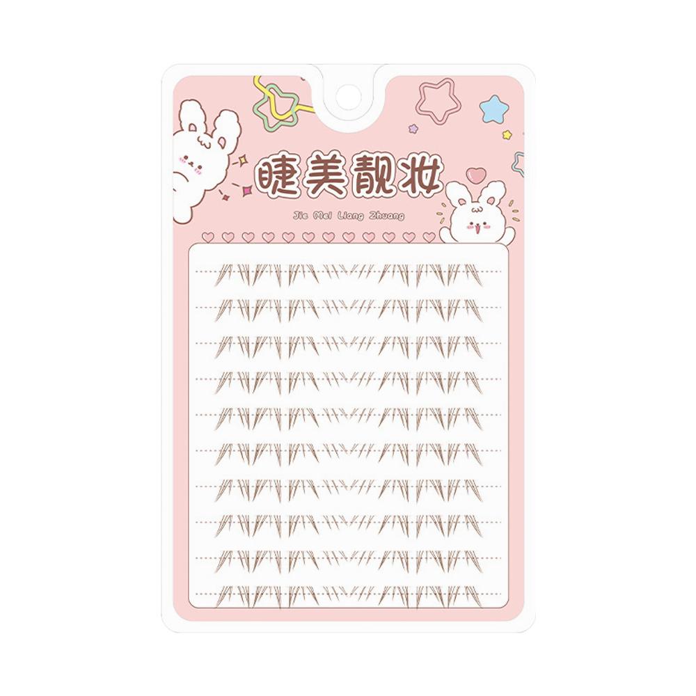 Natural Look Glue-free False Eyelashes Single Cluster Segmented Eyelashes  DIY Eyelash Extension