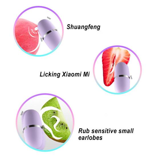 Vibrator Egg Environmentally-friendly Comfortable Silicone Female G-spot Massager Masturbator for Adult Women