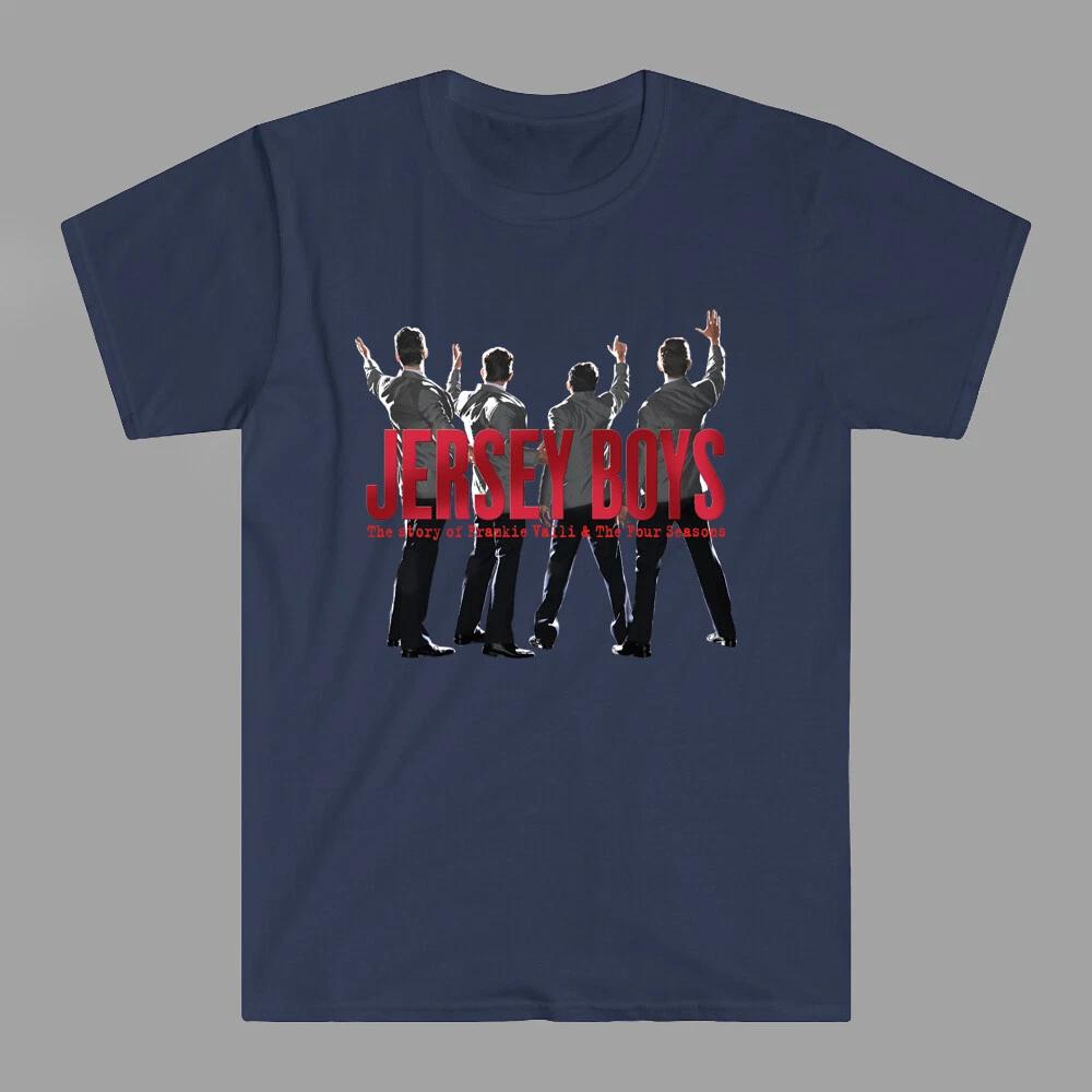 Jersey Boys Broadway Musical Show Men s Navy Size S-5XL S