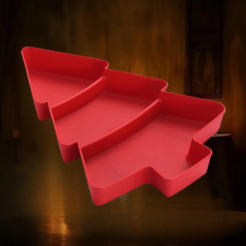 1Pieces Christmas Decoration 2026 Tree Fruit Plate Merry Christmas Decorations For Home Noel Xmas Gifts Outdoor Gadgets