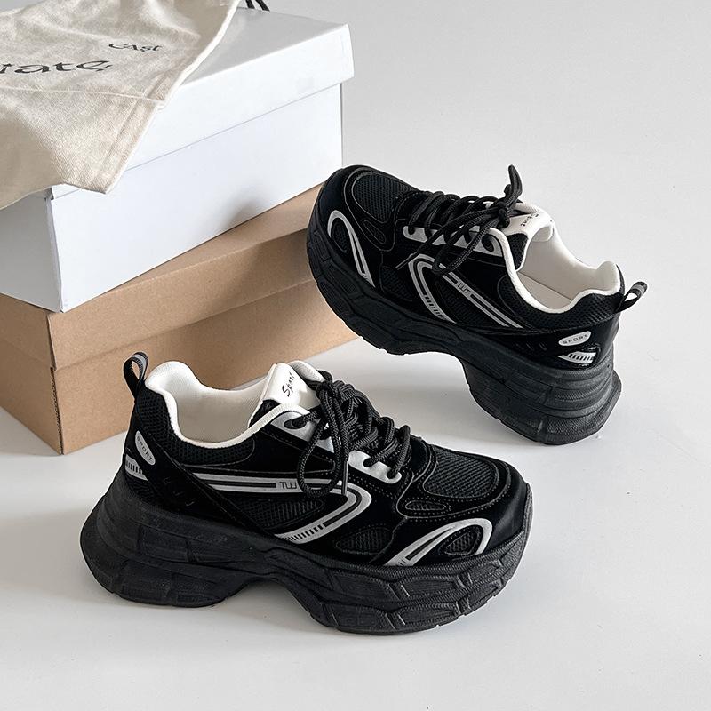 

Summer German training shoes women s flat-bottomed color matching breathable shoes children s 2025 new popular casual sports shoes women s summer thin 35 чёрный