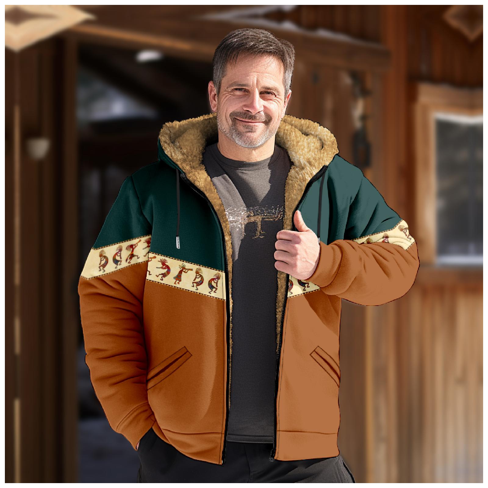 

Мужская зимняя куртка с принтом, мужская повседневная куртка с капюшоном на молнии XL тёмно-синий