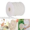 6mm 25m Faux Pearl Bead String Artificial DIY Decoration Accessories for Curtain EntranceWhite