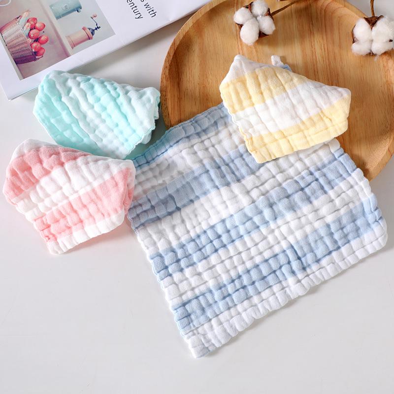 6-Layer Pure Cotton Baby Towel - Soft, Absorbent, Animal Series