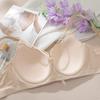 Large-sized Bras Women's Seamless Underwear Women's Gathering Bras Top Support Breathable Thin Soft Steel Coil Bras Push Up Bra