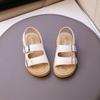 Kids Sandals Non-slip Open Toes Girls Beach Shoes Soild Color Classic 2025 Summer New Children Casual Shoes for Boys Soft Sole