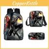 Three Backpack Piece Set Waterresistant Material Kids For