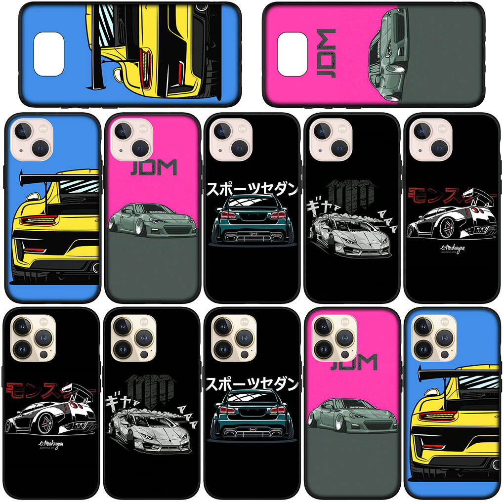 Phone Case for Samsung Galaxy S25 S23 S22 S24 Ultra FE S8 A05 A06 A15 A16 A36 A37 A35 A54 A55 A56 A57 A25 A26 A53 A17 Super Car Cartoon Supercar Cover