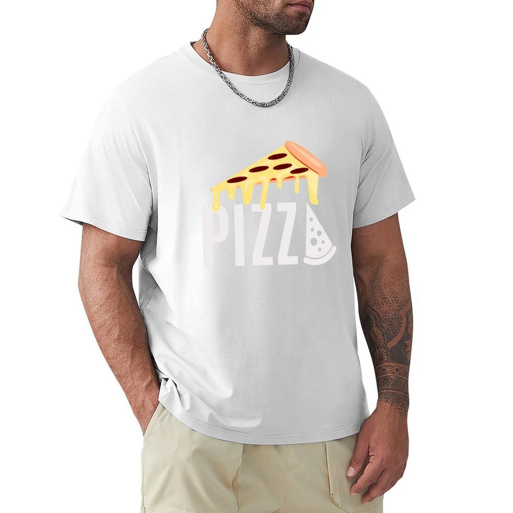 Funny Pizza Tshirt Plus Size Outdoor Casual Top