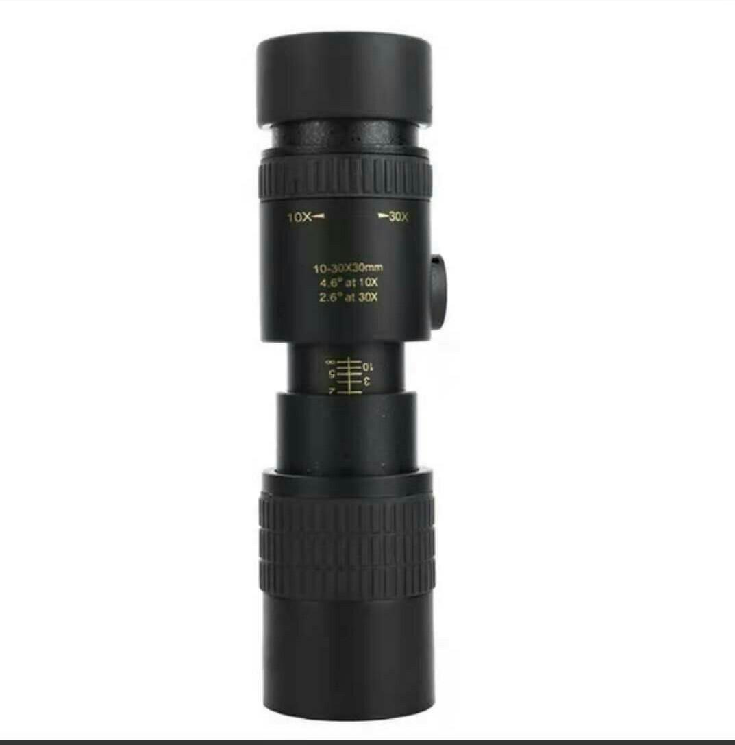 

Масштабируемый зум-телескоп Мобильная камера Телескоп с зумом 10-300x40 чёрный