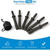 7 Pcs Great Heavy Duty Smoothing Pneumatic Air Rivet Hammer Tools Kit