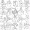 Sailor Moon Characters Colorful Cartoon Art Book for Drawing and Improving Your Skills