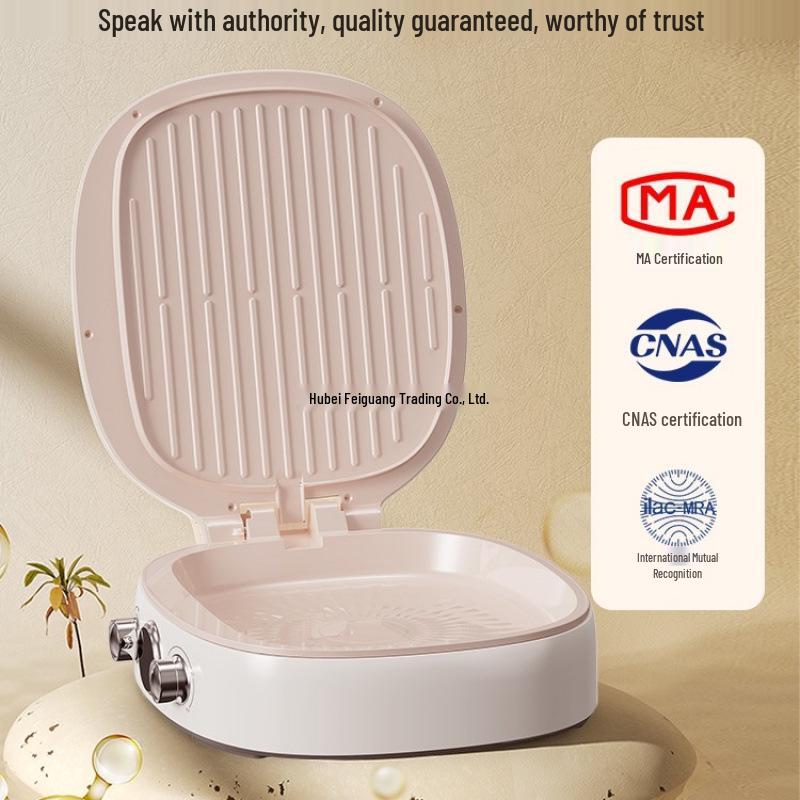 Yidepu Multifunksjonell Elektrisk Dobbeltsidig Pannekakemaskin med Keramisk Oppvarming